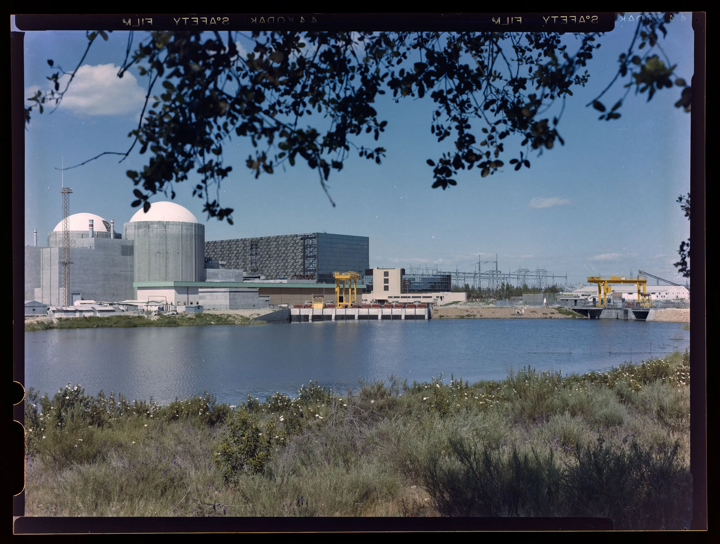 Fotografía de la central nuclear de Almaraz