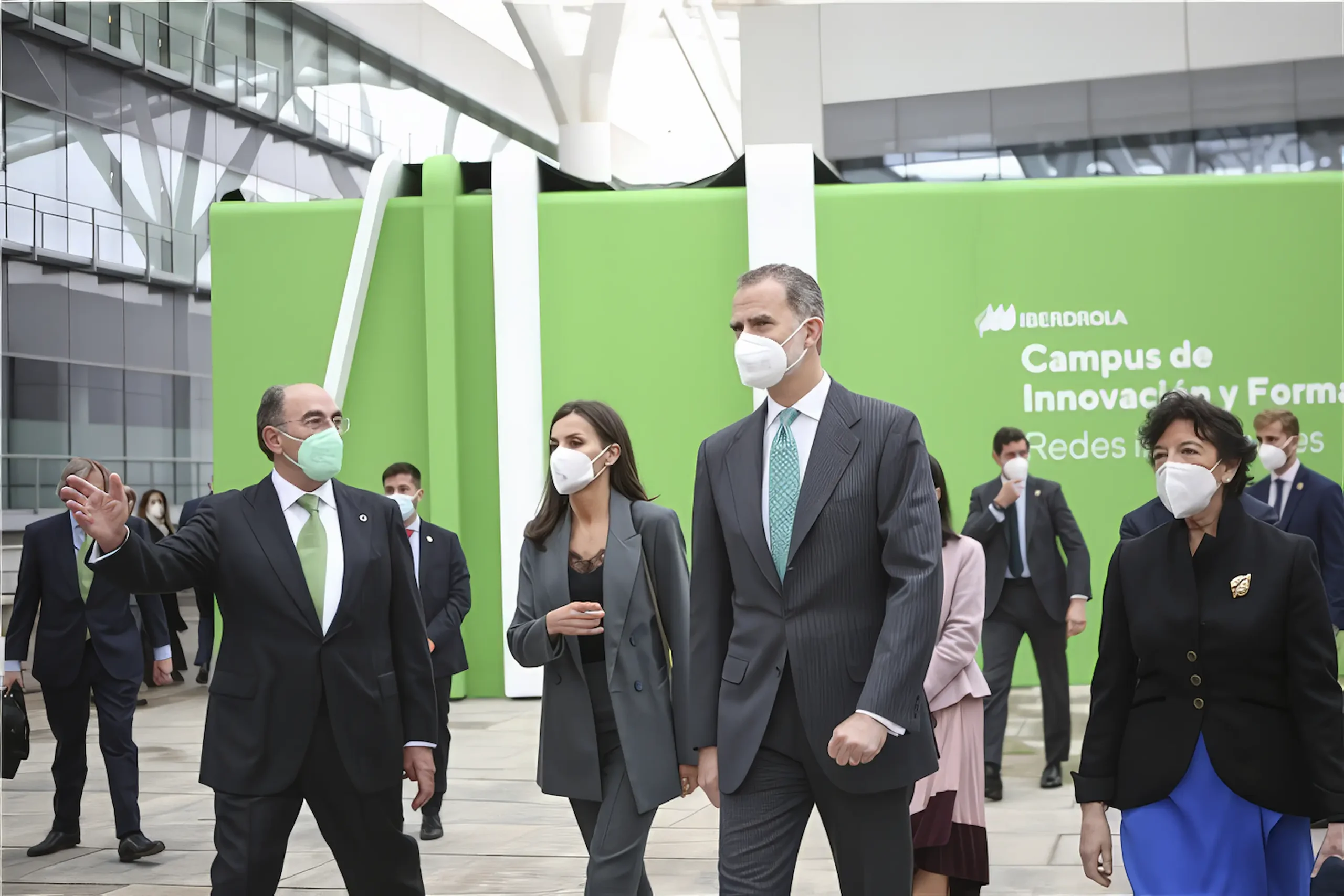 Inauguración del Campus de Innovación y Formación de Iberdrola en San Agustín del Guadalix (Madrid) en presencia de S.M. el Rey Felipe VI